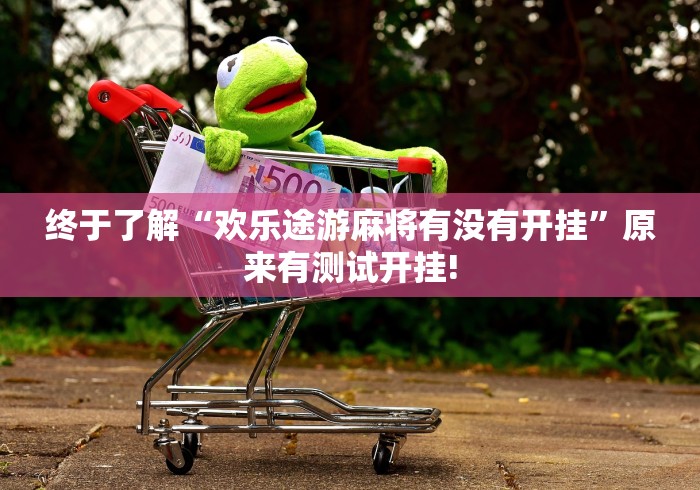 终于了解“欢乐途游麻将有没有开挂”原来有测试开挂!