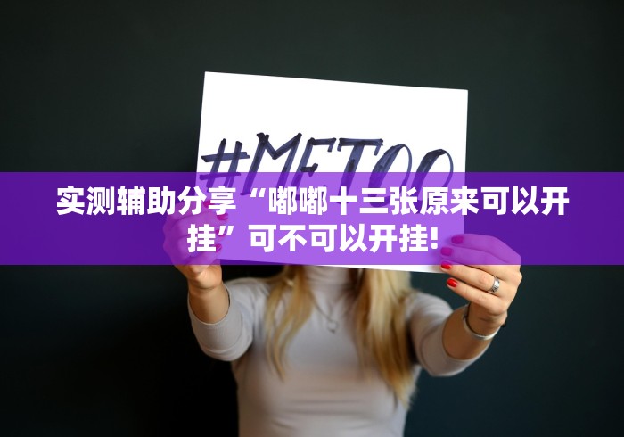 实测辅助分享“嘟嘟十三张原来可以开挂”可不可以开挂!