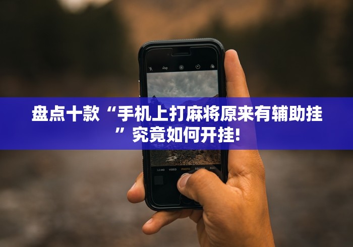 盘点十款“手机上打麻将原来有辅助挂”究竟如何开挂!