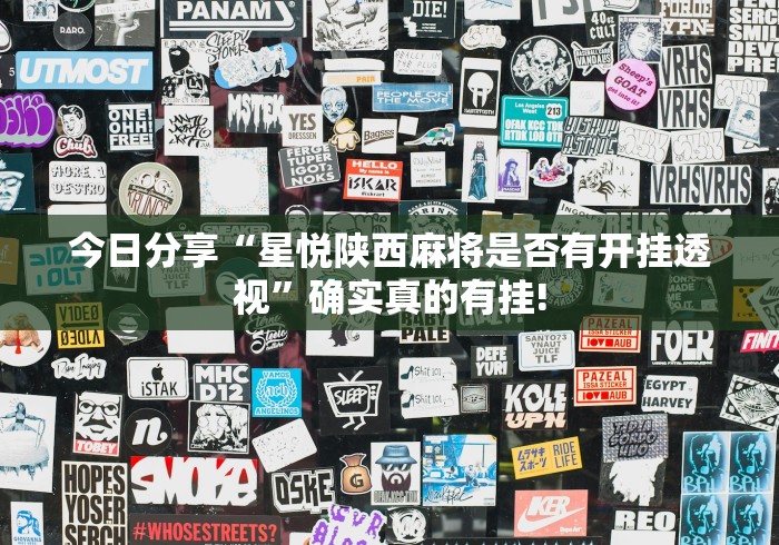 今日分享“星悦陕西麻将是否有开挂透视”确实真的有挂!